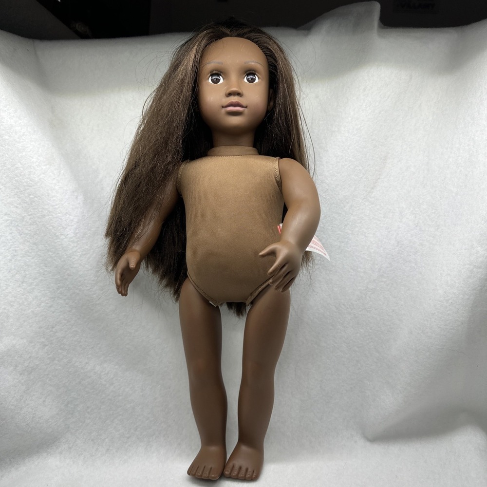 BATTAT Our Generation Doll African American 18" Nude